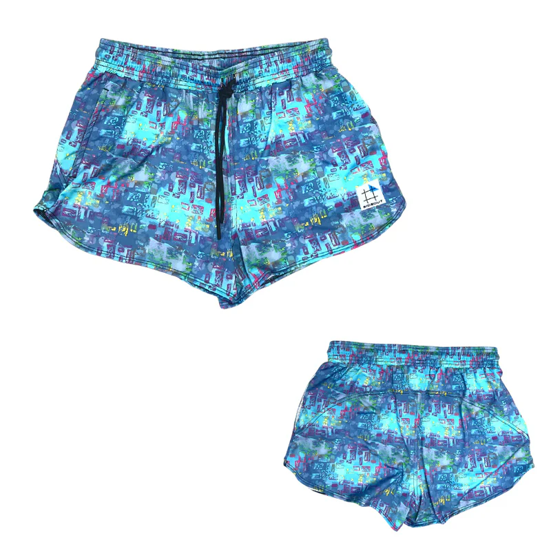 Women's Volley Short Revival Prints - Image 30